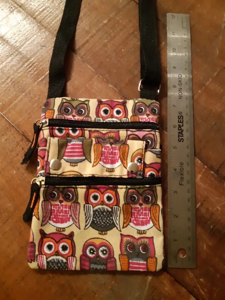 Owl Print crossbody / shoulder bag image indicator(4)