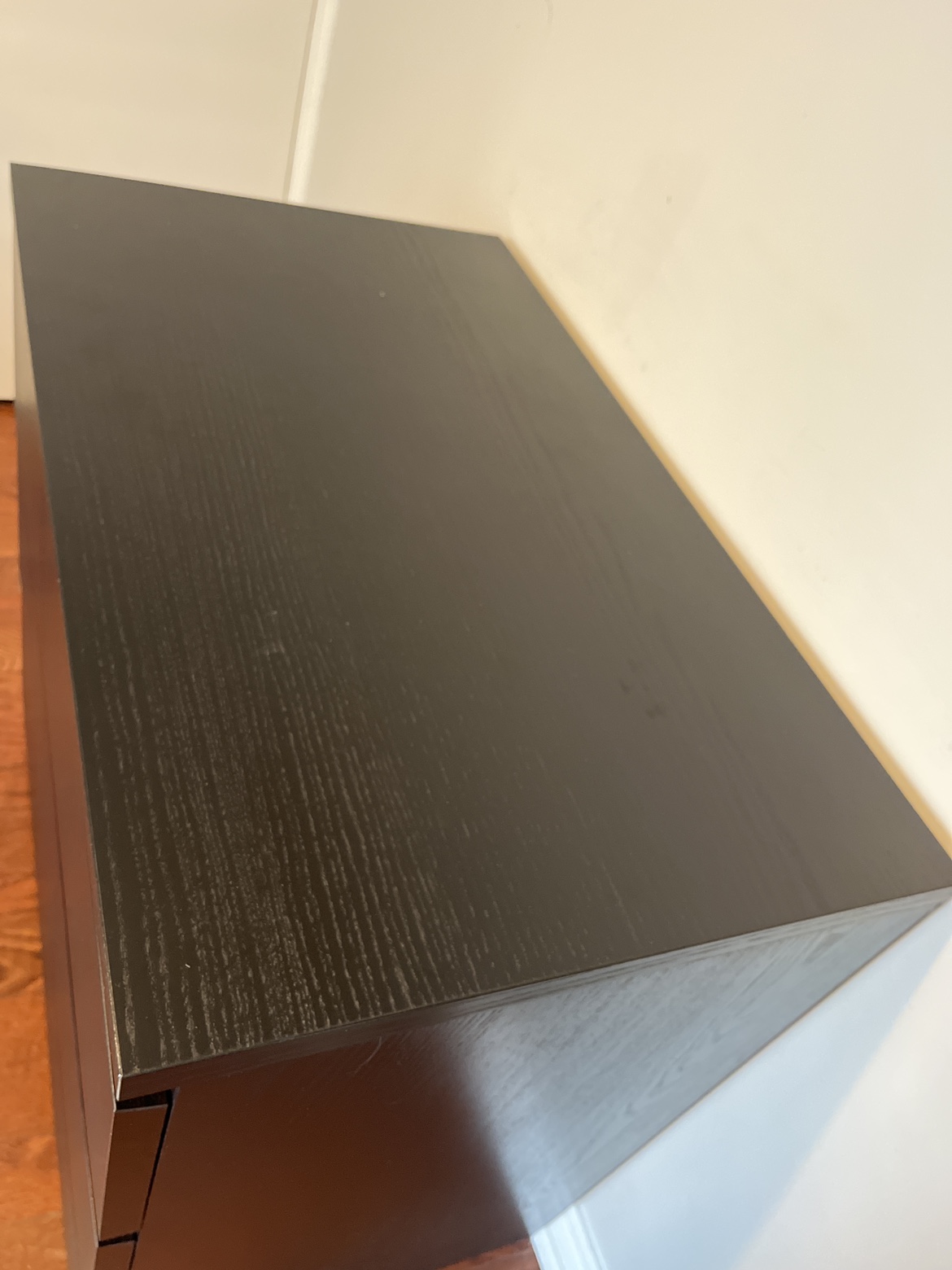 IKEA MALM 3-Drawer Chest - Black-Brown - photo 3