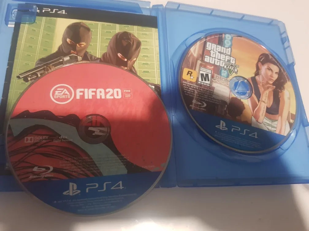 GTA V & FIFA 20 PlayStation 4 Games image indicator(3)