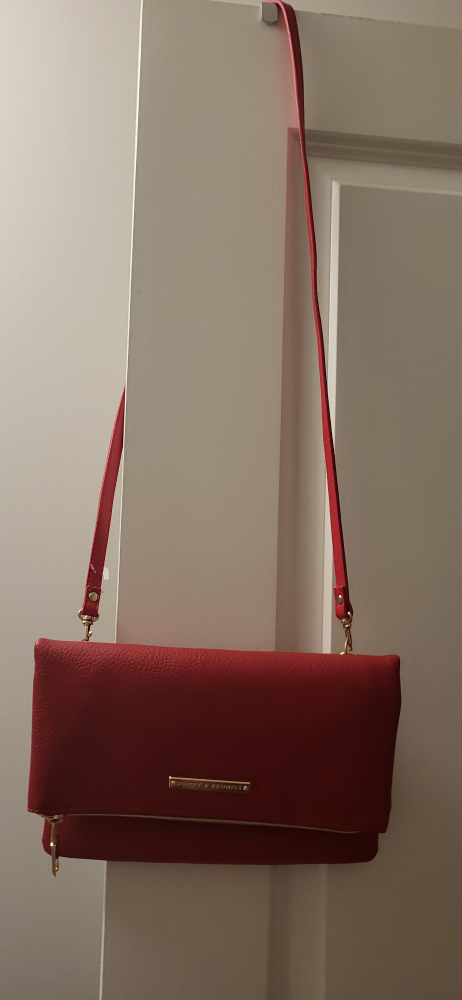 Poppy & Peonies Red Crossbody Bag - photo 5