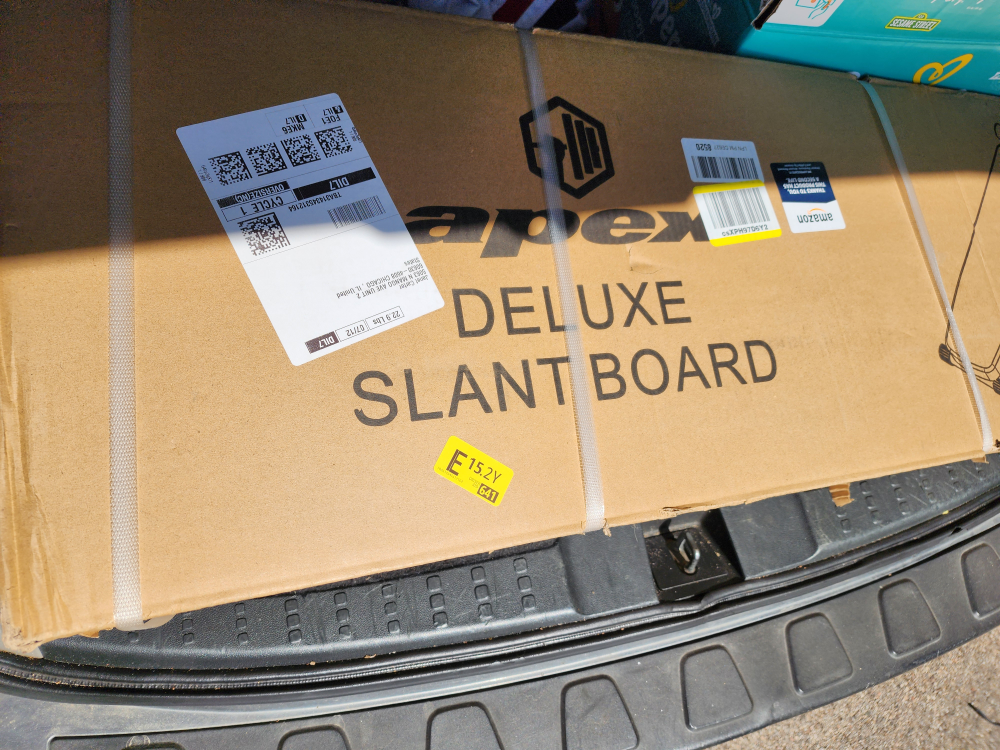 Apex Deluxe Slant Board - Utility Fitness Board