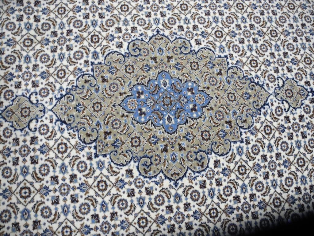 Blue and Beige Persian Rug