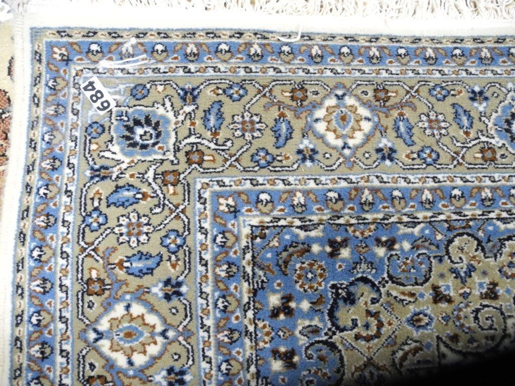 Blue and Beige Persian Rug - photo 2