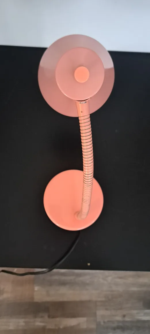 Pink Desk Lamp, Flexible Gooseneck image indicator(4)