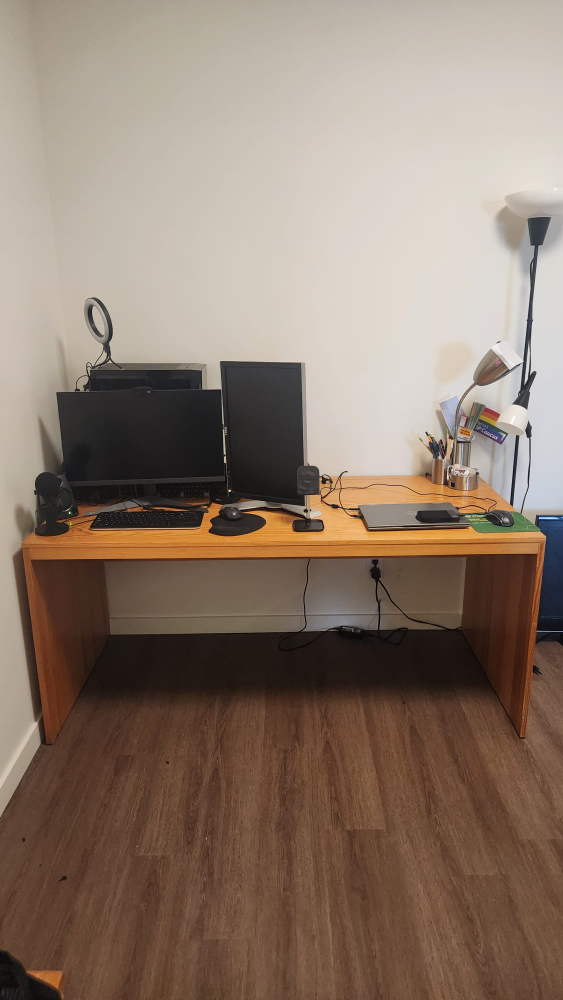 Large Wooden Desk