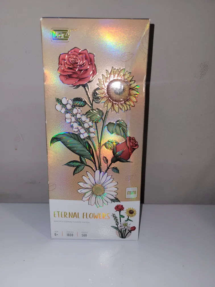 LOZ Mini Eternal Flowers Building Blocks Set #1659 thumbnail