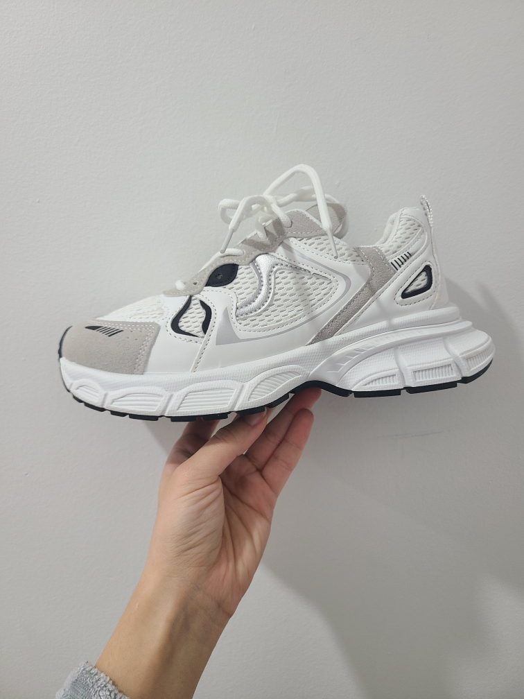 brand new White & Grey Running Shoes