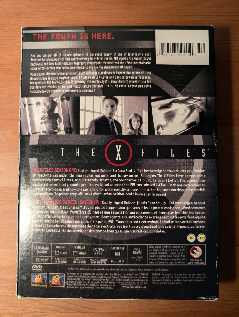 The X-Files DVD Box Set (Season 1) image indicator(2)