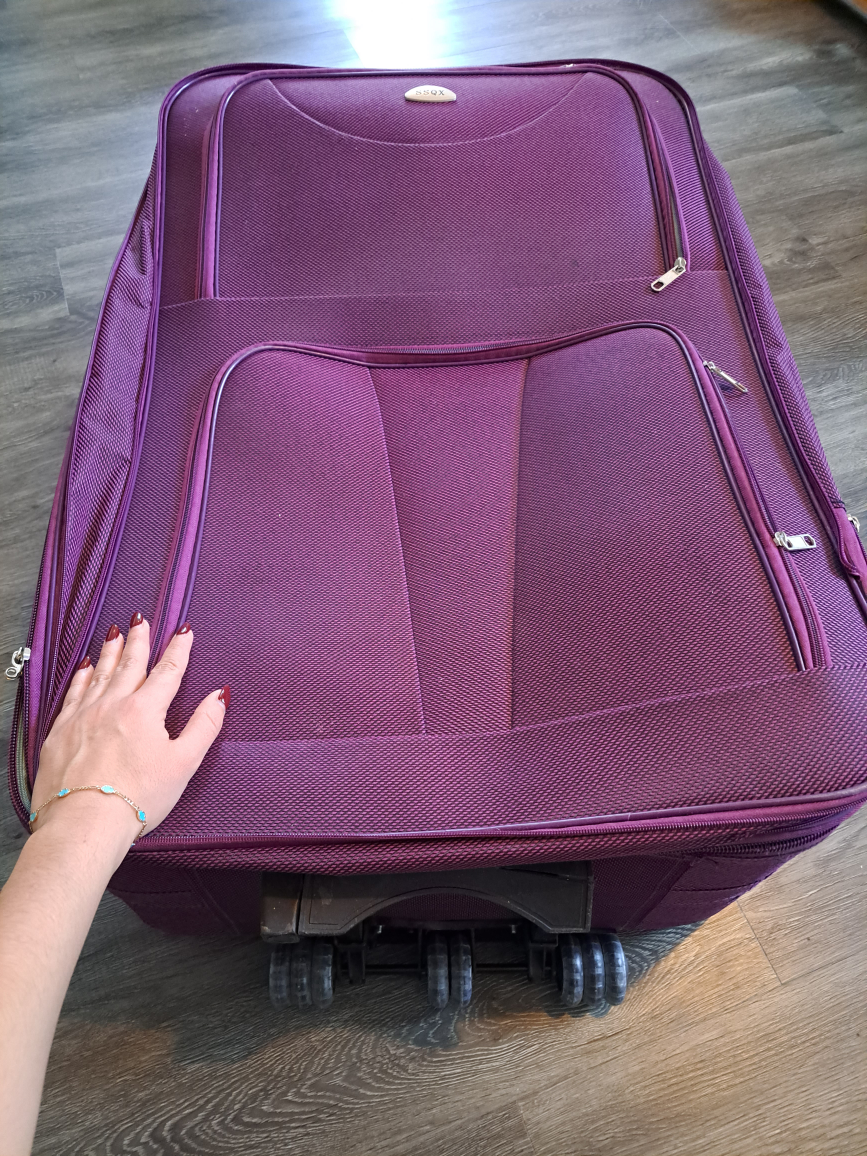 Purple Rolling Suitcase - photo 2