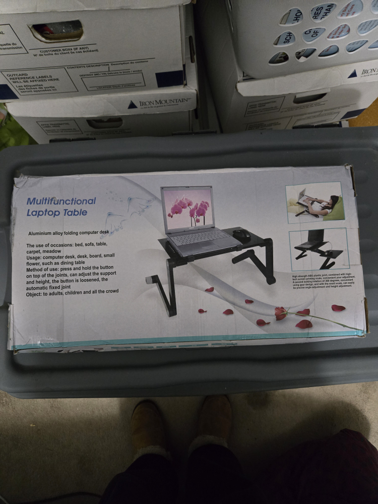 Multifunctional Laptop Table