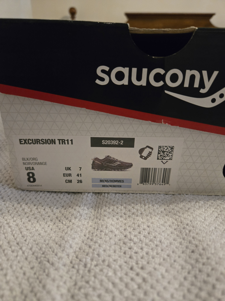 Saucony Excursion TR11 Trail Running Shoes - Men's Size 8