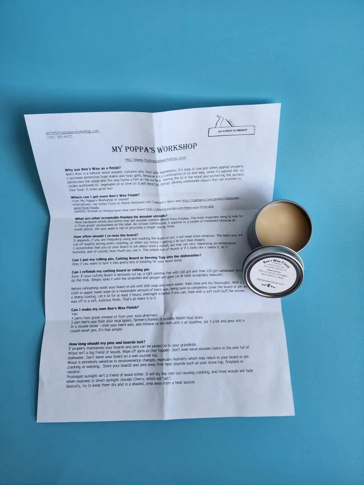 My Poppa's Workshop Bee's Wax Finish image indicator(3)