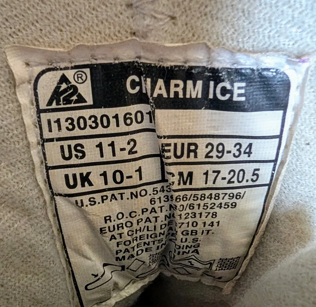 Girl's Adjustable Sizes Ice Skates image indicator(5)