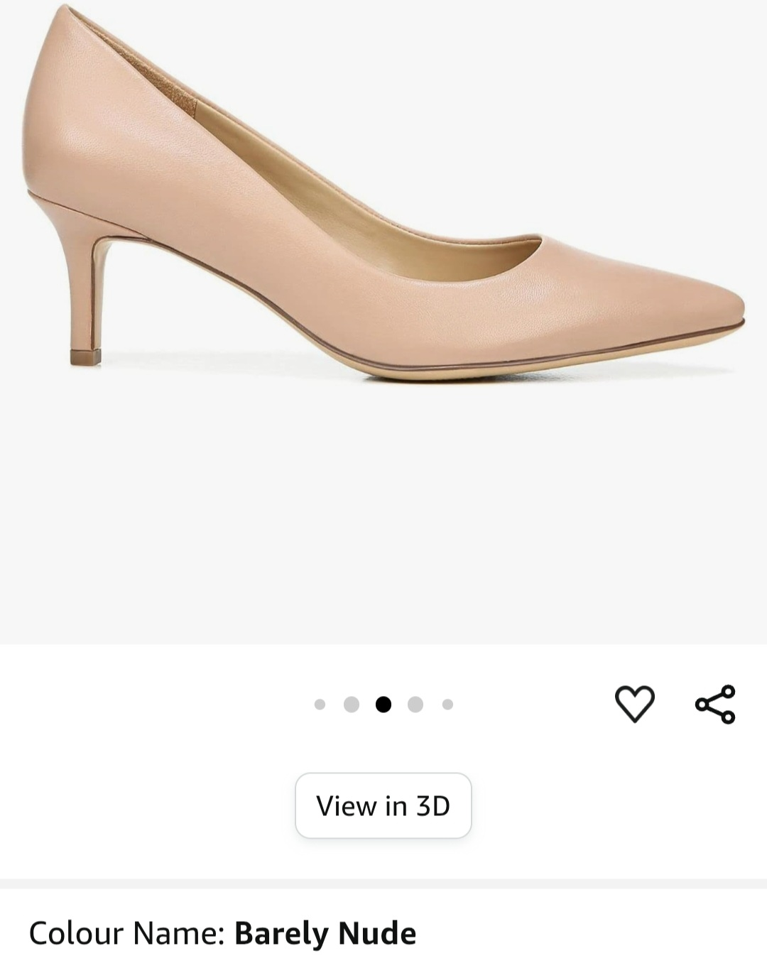 Lightly Used Nude-Colored Women's Heels - photo 4