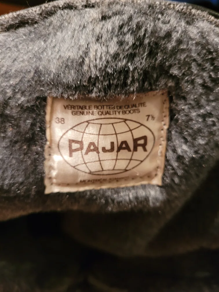 Pajar Women's Black Leather Boots image indicator(6)