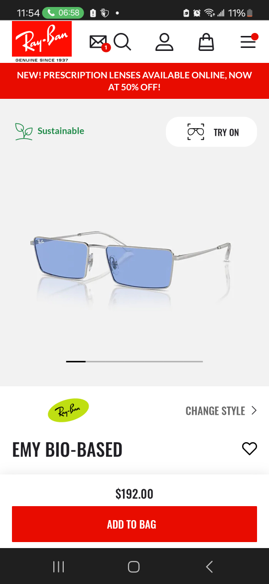 Ray-Ban EMY Bio-Based Sunglasses - photo 3