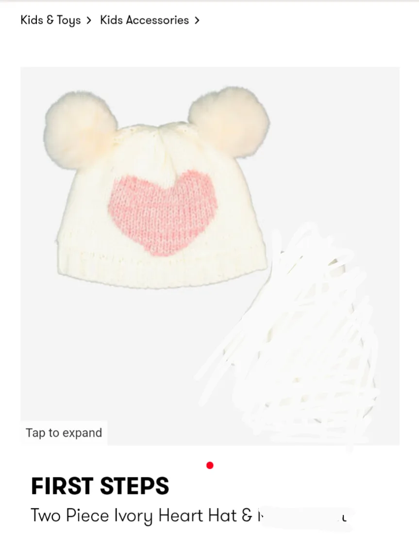 First Steps Baby Hat image indicator(2)