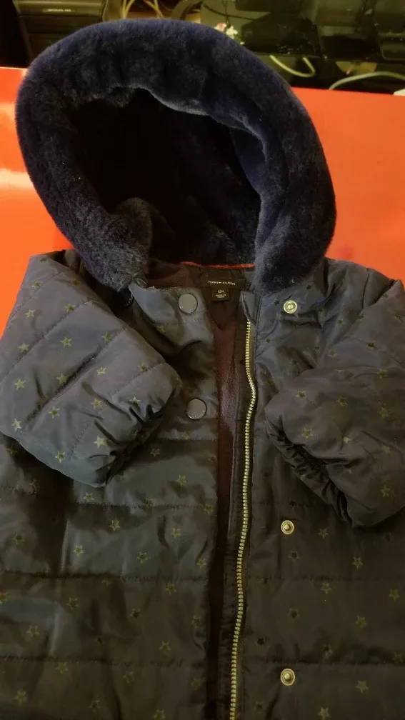 Baby Tommy Hilfiger Puffer Jacket - Size 12M image indicator(2)
