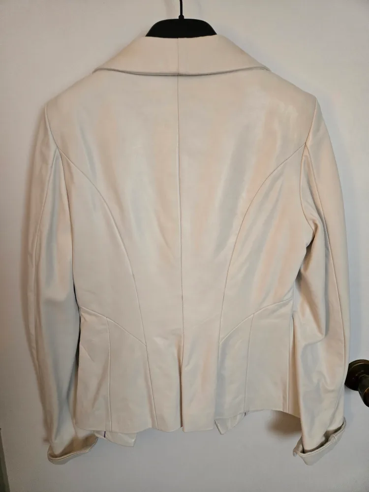 Danier Leather Jacket and Skirt Suit - White image indicator(4)