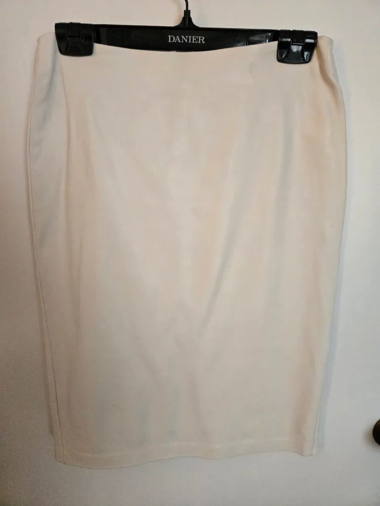 Danier Leather Jacket and Skirt Suit - White image indicator(6)