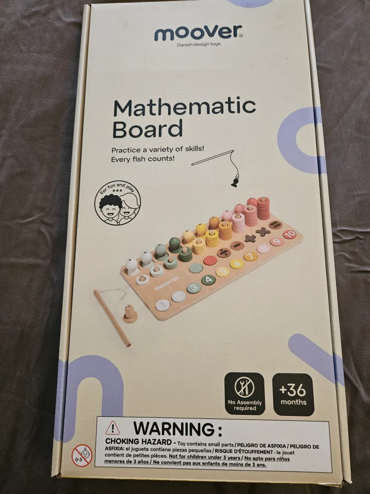 Moover Danish Design Toys - Math Board thumbnail