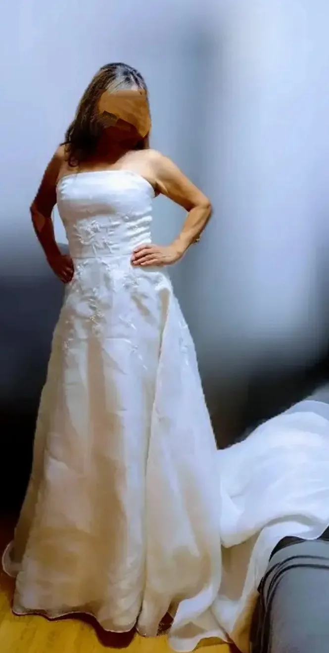 Michaelangelo Beaded Ball Wedding Gown from David's Bridals. image indicator(2)