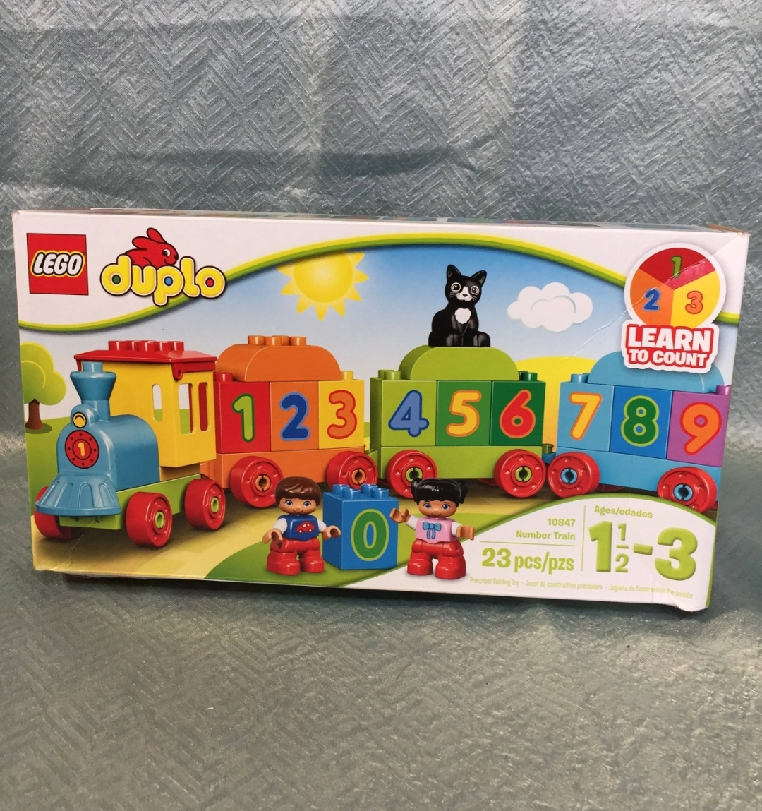 lego duplo block train - photo 3