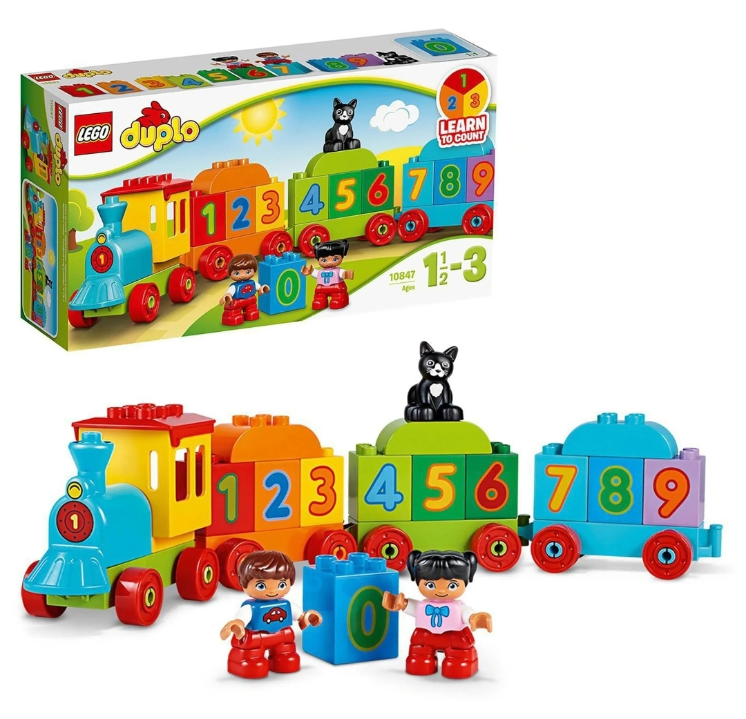 lego duplo block train - photo 4