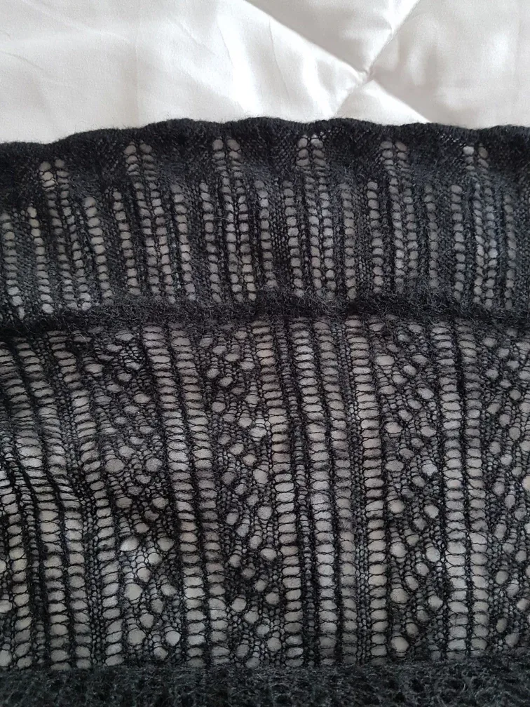 Chaudry Black Knit Sleeveless Mini Dress Size M image indicator(3)