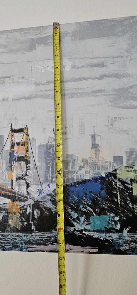 Large Golden Gate Bridge Canvas Wall Art - photo 2