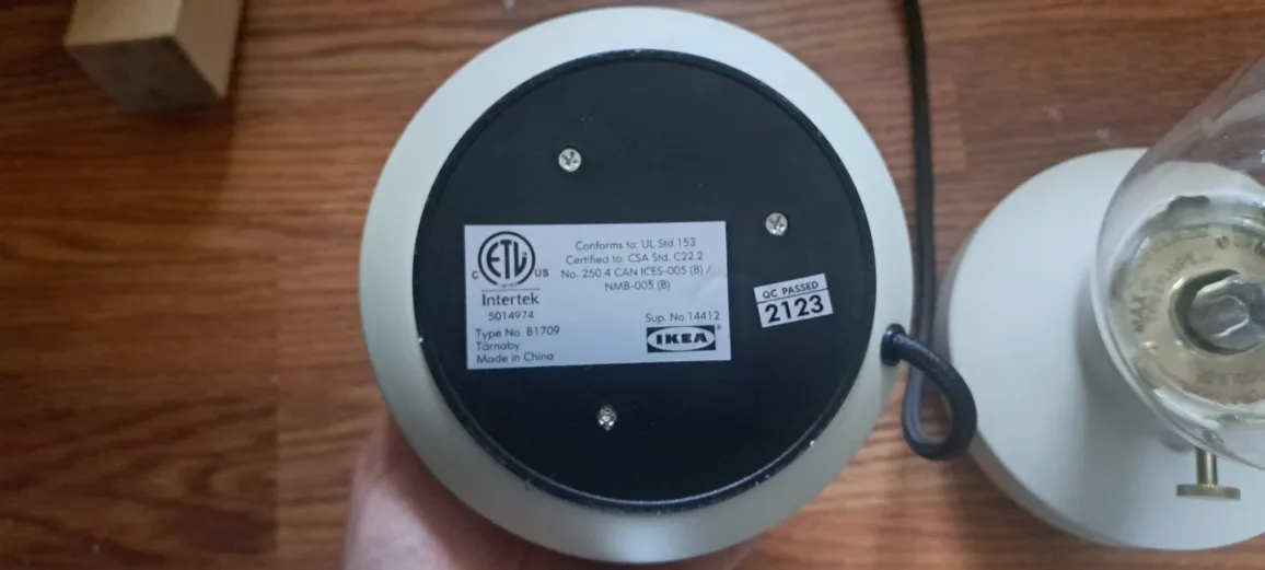 Pair of IKEA TÄRNABY Table Lamps image indicator(4)