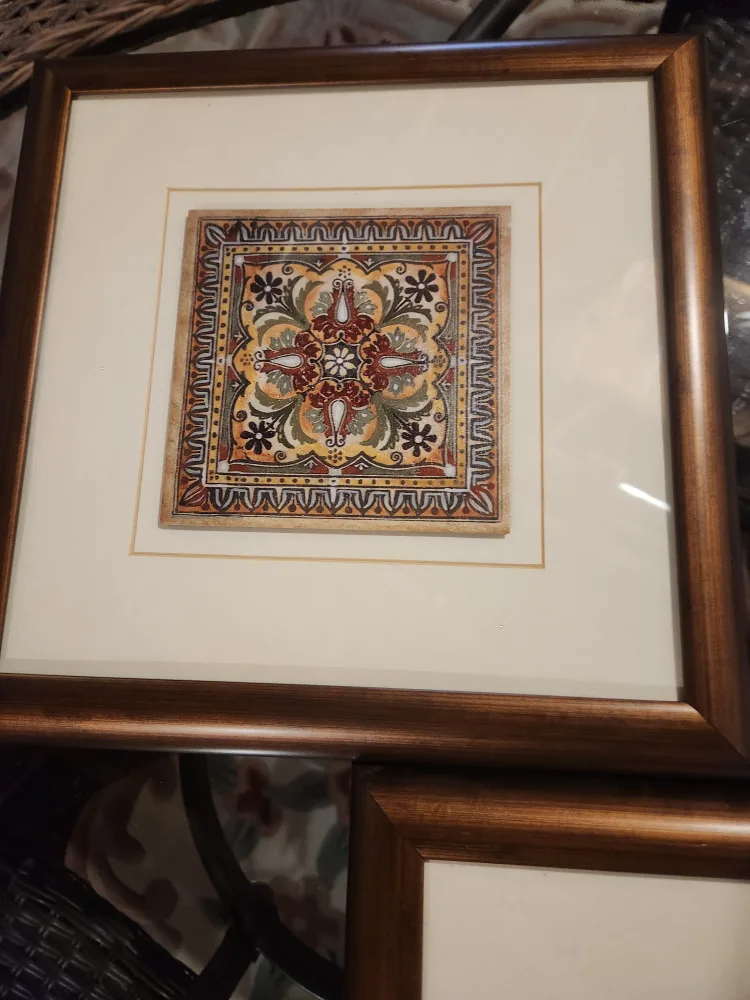 ❤️  Framed Tile Art #freecycle image indicator(3)