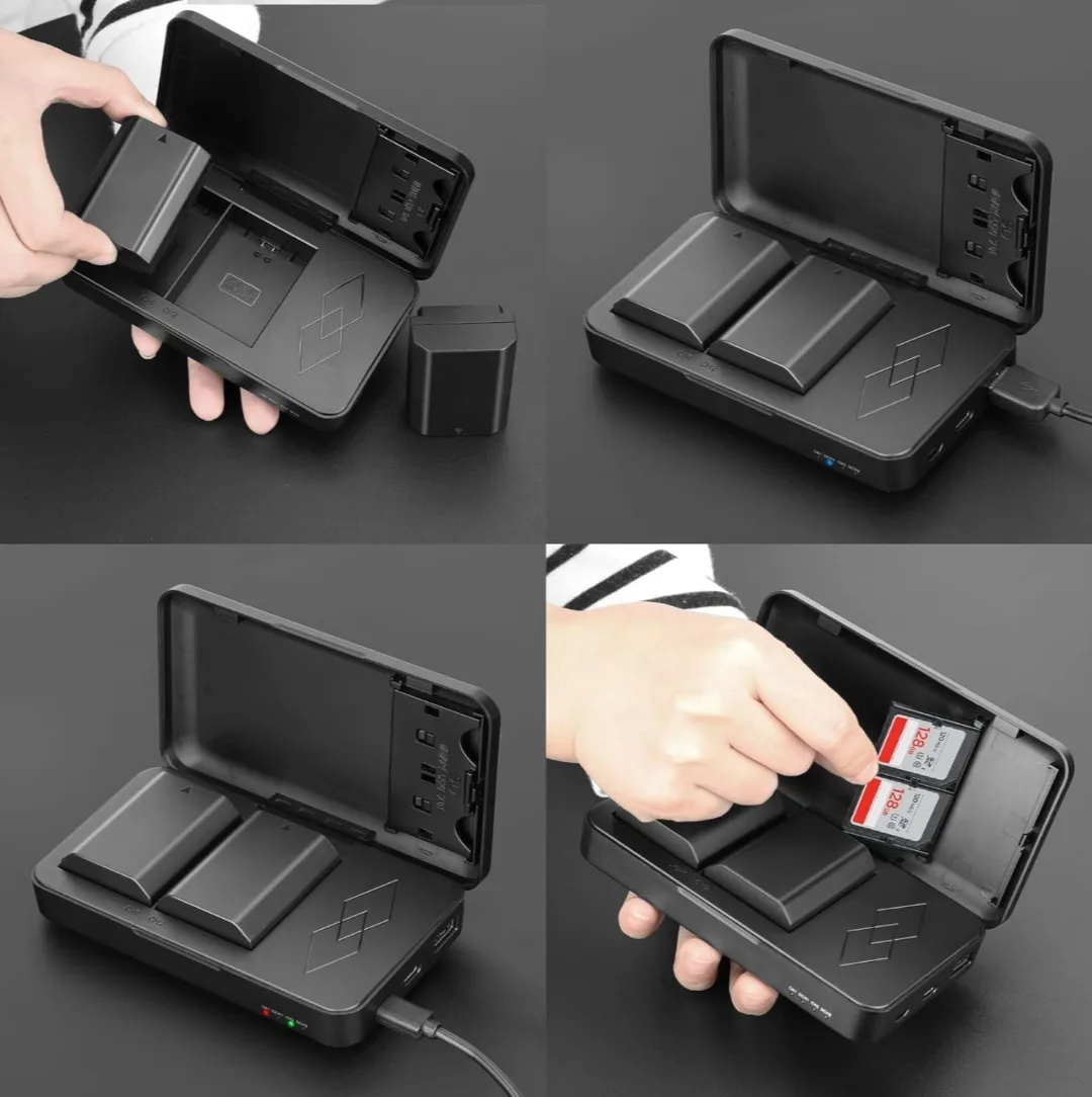 2280mAh NP-FZ100 Battery & Dual USB Charger for Sony A7 Series image indicator(9)