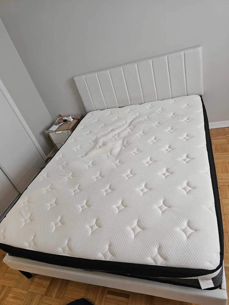 Queen Mattress and Frame Set