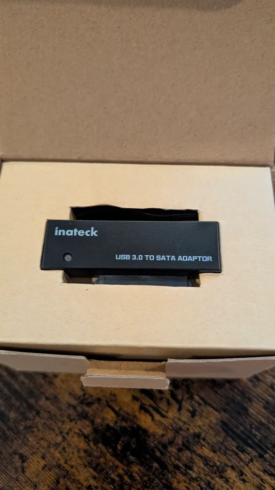 Inateck USB 3.0 to SATA III Hard Drive Adapter Converter image indicator(2)
