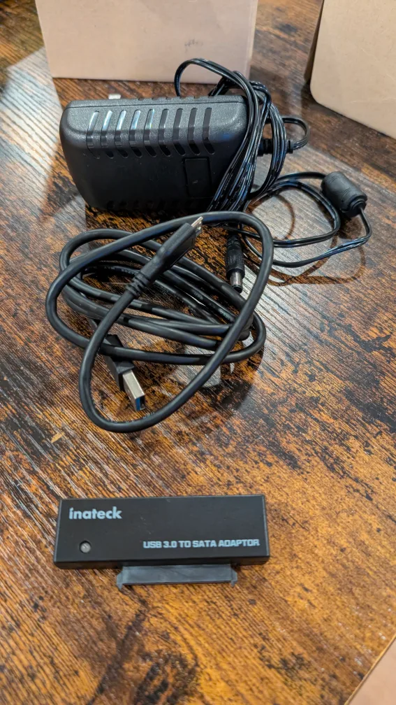 Inateck USB 3.0 to SATA III Hard Drive Adapter Converter image indicator(5)