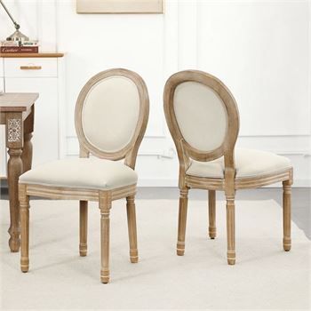 4 Dining Chairs with Light Wood Frames - photo 2