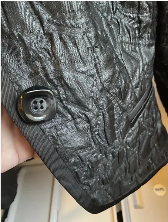 Sisley Women's Black Blazer Jacket #Thriftypick image indicator(6)