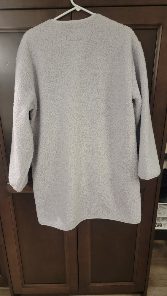 Wilfred, Sherpa Long Liner, Chrome, Grey - photo 4