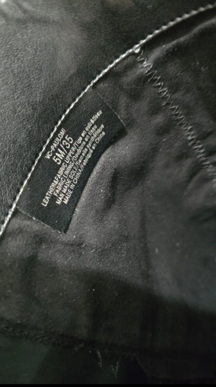 Vince Camuto Black Leather Boots image indicator(6)