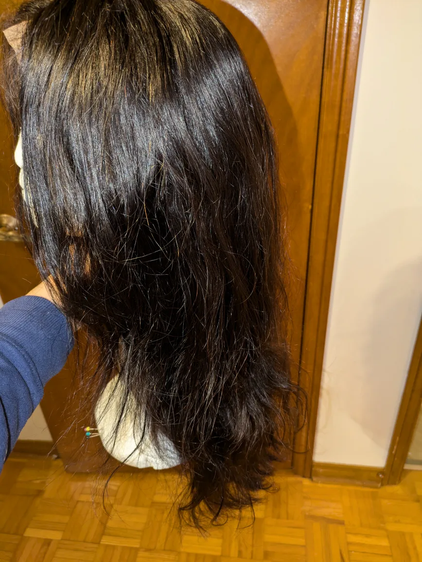 Brand New 24" Real Hair Wig image indicator(3)