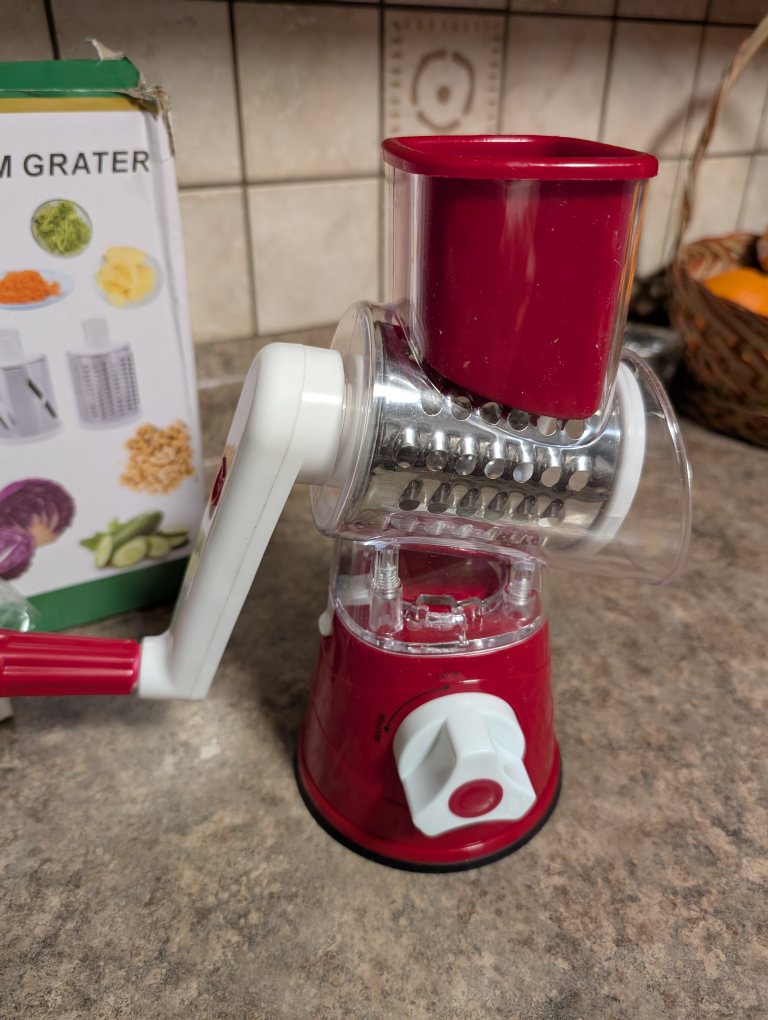 Tabletop Drum Grater