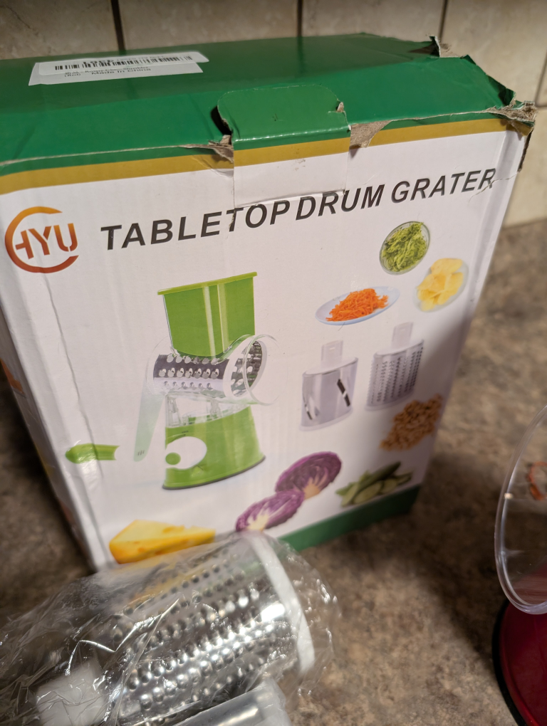 Tabletop Drum Grater - photo 4