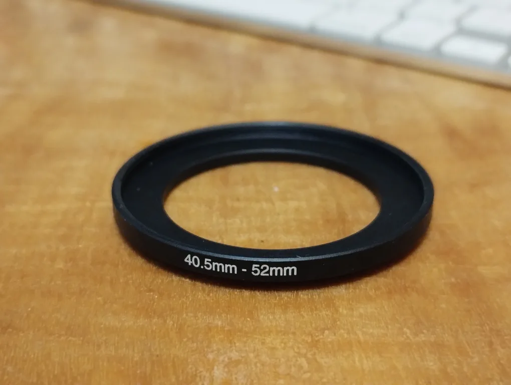 40.5mm to 52mm Step-Up Ring Adapter thumbnail