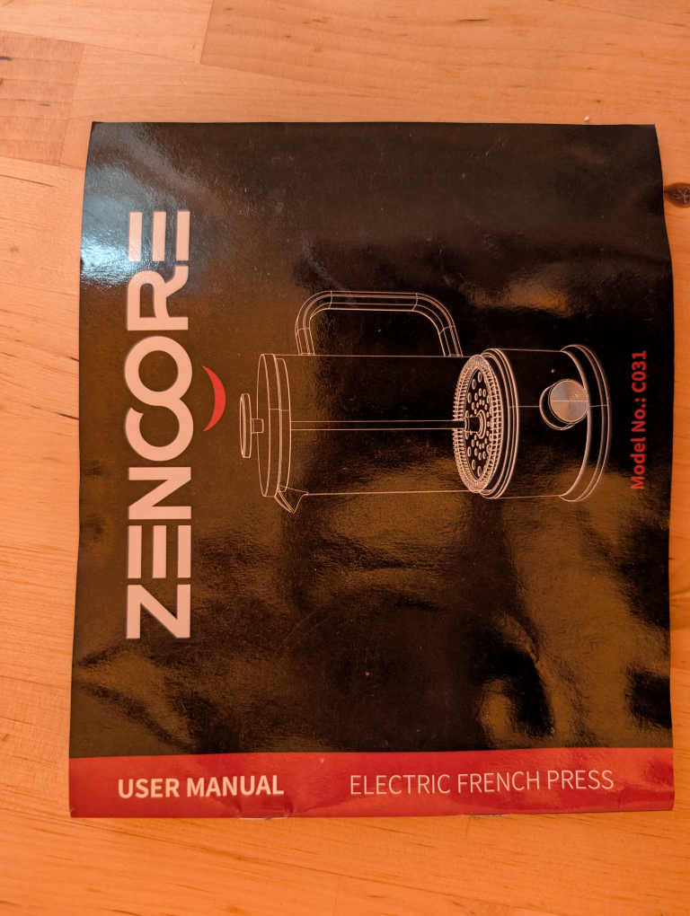 Zencore Electric French Press Coffee Maker - photo 2