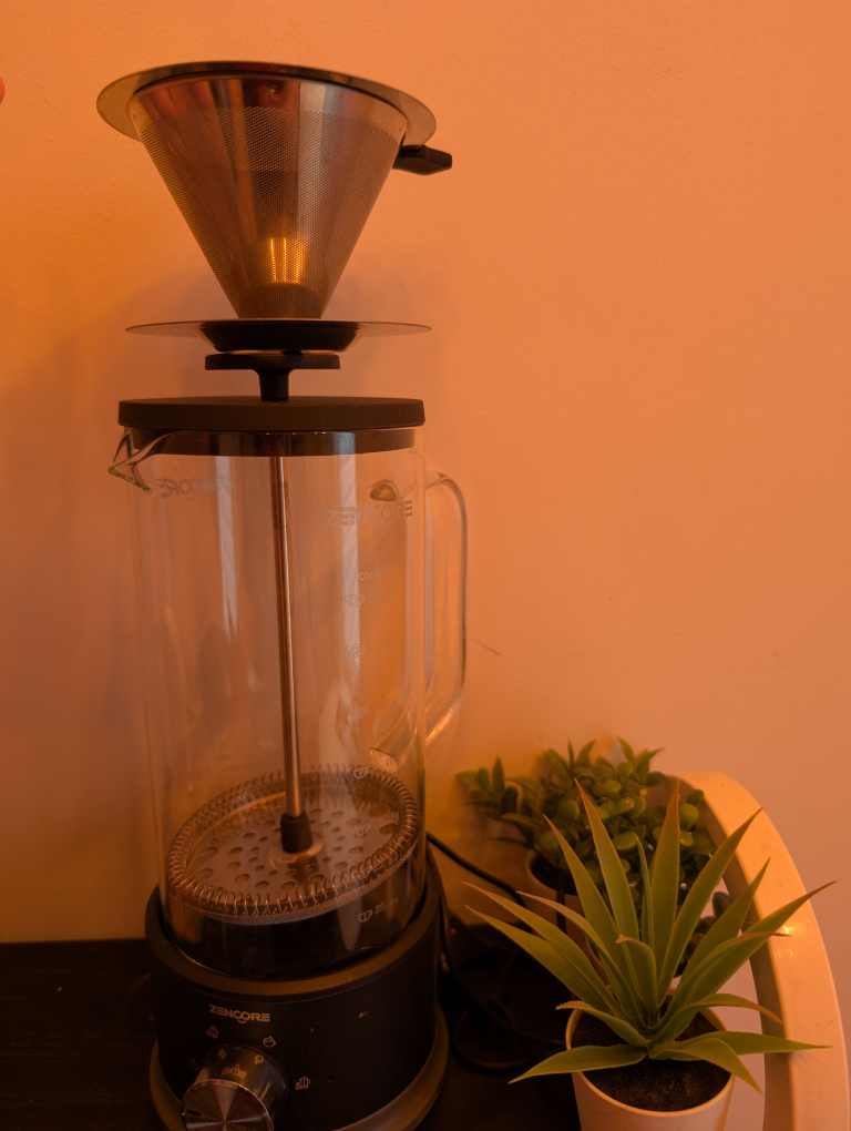 Zencore Electric French Press Coffee Maker - photo 4