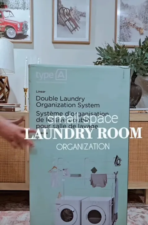 Type A Linear Double Laundry Organization System - photo 2