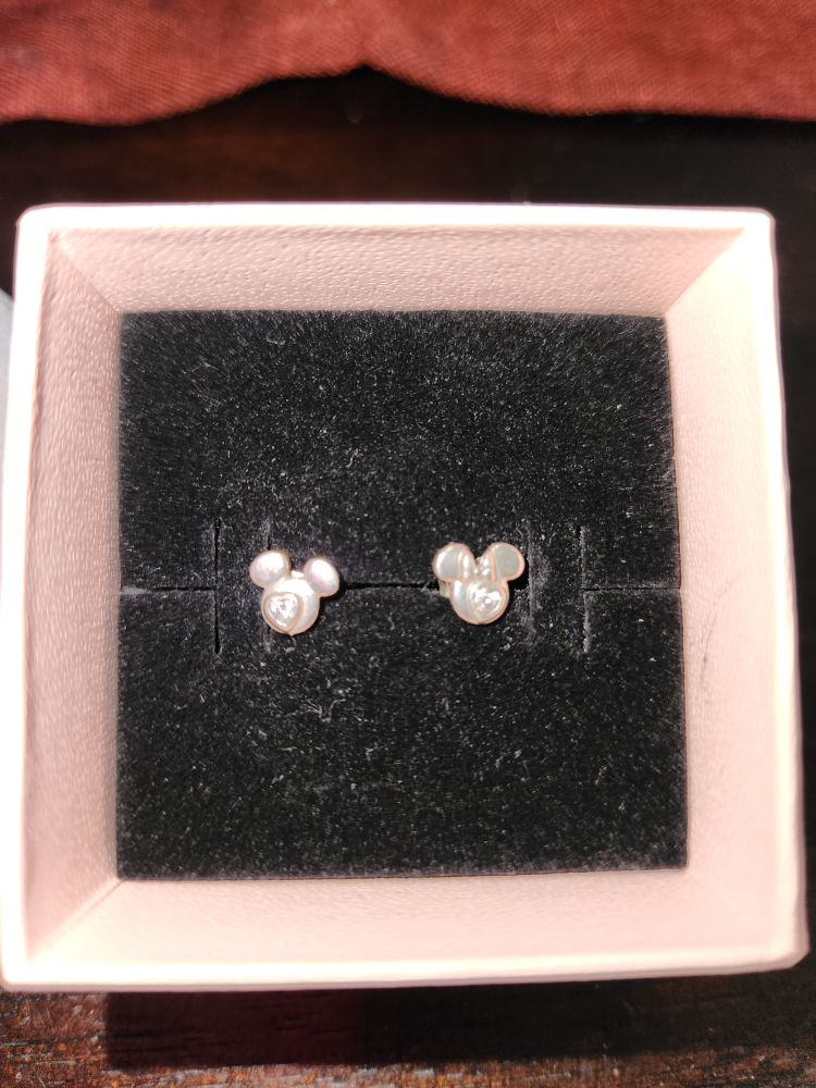 Pandora Mickey Mouse Stud Earrings