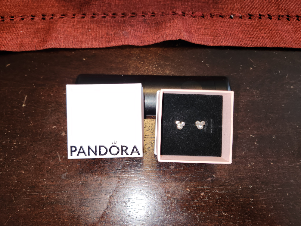 Pandora Mickey Mouse Stud Earrings - photo 2