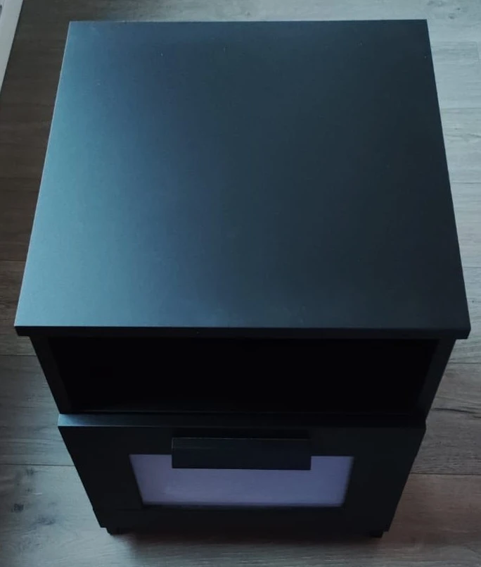 IKEA - BRIMNES Nightstand, black, 39x41 cm (15 3/8x16 1/8 ") - photo 5